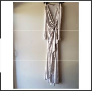 White polyester dress from House of cb